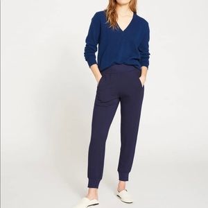NIB NWT Universal Standard navy Bridget luxe fine terry joggers